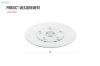 Picture of Ford D80 Round Tempered Glass Lazy Susan Turntable