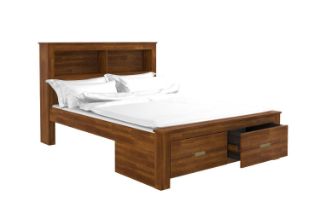 Picture of KASLYN Bed Frame with Drawers & Shelves - King  Size