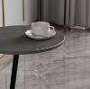 Picture of CARA H50 Sintered Stone Side Table (Grey Marble)