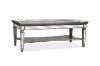 Picture of PALLIE Tempered Glass Top Full Mirror Coffee Table (122×61x47cm)