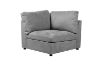 Picture of ASPECT Nappa Fabric Memory Foam Sectional Modular Sofa (Grey)- 5PC Big Combo Set