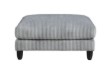Picture of VIANNA Corduroy Sectional Modular Sofa Range (Grey) - Ottoman