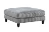 Picture of VIANNA Corduroy Sectional Modular Sofa Range (Grey) - Ottoman