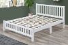 Picture of FORESTER Solid Wood Bed Frame (White) - Double Size