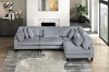 Picture of VIANNA Corduroy Sectional Modular Sofa Range (Grey) - 4PC Big Combo Set 