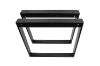 Picture of SynergyPlus H73.5 Square Metal Table Legs with 160 Support Bracket