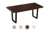 Picture of SynergyPlus H74 Trapezoid Metal Table Legs with 160 Support Bracket