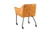 Picture of WANDA Versatile Armchair with Wheels (Caramel) - 2 Chairs in 1 Carton