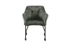 Picture of WANDA Versatile Armchair with Wheels (Green) - Each
