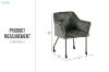 Picture of WANDA Versatile Armchair with Wheels (Green) - 2 Chairs in 1 Carton