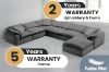 Picture of FEATHERSTONE Feather-Filled Modular Sofa Range | Oil, Water & Dust Resistant Fabric
