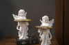 Picture of  374-003 Angel Statue Resin Figurine Sculpture with Jewelry Tray (14cmx31cm)