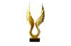 Picture of 374-004 Angel Wings/Spread Eagle Wing Statue Resin Crafts Home Decor (11cmx42cm)