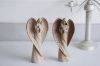 Picture of Guardian Angel H22 Sandstone-Look Figurine - Angel A