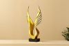 Picture of 374-004 Angel Wings/Spread Eagle Wing Statue Resin Crafts Home Decor (11cmx42cm)