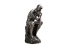 Picture of Famous Thinking Man Resin Sculpture for Home and Office Decor (11cmx26cm)