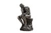 Picture of Famous Thinking Man Resin Sculpture for Home and Office Decor (11cmx26cm)