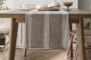 Picture of 376-007 Jacquard Geometric Pattern Table Runner/Bed Runner (Light Brown) - 33cmx200cm