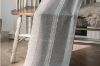 Picture of Jacquard Geometric Pattern Table Runner/Bed Runner in 2 Sizes (Grey)