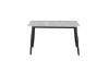 Picture of MIKASA 120 Sintered Stone Top 5PC Dining Set (Grey Table + 4 Dark Grey Chairs)