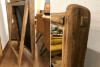 Picture of DANKO Full Length Stand Mirror with Solid Reclaimed Wood Frame (62x165cm)