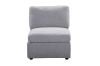 Picture of LUXEON Sectional Modular Sofa Range with Ottoman & Storage Console Hidden Cup Holders & Wireless Charging & USB Type-C Ports