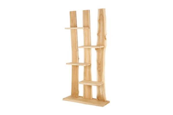 Picture of 650-007 200x100cm Handmade Solid Teak Wood 4-Tier Shelf