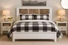 Picture of CHRISTMAS Solid Acacia Wood Bed Frame in Single/Double/Queen/Super King Size