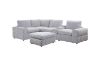 Picture of LUXEON Sectional Modular Sofa Range - 3PC Combo Set (LAF Armchair + Armless + RAF Armchair)