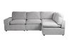 Picture of LUXEON Sectional Modular Sofa Range - 4PC Chaise Facing Right Combo Set (LAF Armchair + Armlessx2 + Corner)