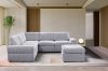 Picture of LUXEON Sectional Modular Sofa Range - 4PC Chaise Facing Left Combo Set (RAF Armchair + Armlessx2 + Corner)