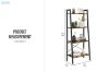 Picture of DRACELO 148X60cm 4-Tier Shelf