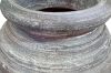 Picture of 650-002/003 Terracotta Vase in 2 Sizes (Grey)