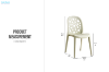 Picture of ANTHEA Cafe Chair/Dining Chair (Green)