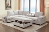Picture of OSAKA Sectional Sofa (Light Color) - Chaise Facing Right with Ottoman