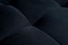 Picture of  VEGAS Chesterfield Velvet Sofa (Black) - 2 Seater