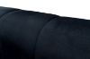 Picture of  VEGAS Chesterfield Velvet Sofa (Black) - 2 Seater