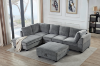Picture of LIBERTY Premium Sectional Sofa (Grey) - Chaise Facing Right