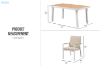Picture of BONDI 7PC Aluminium Outdoor Lounge Set/Dining Set