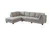Picture of LIBERTY Chaise Facing Left Sectional Fabric Sofa  (Light Grey)