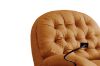 Picture of SANO 360° Swivel Manual Recliner Lounge Chair with Mobile Holder (Orange)