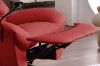 Picture of SANO 360° Swivel Manual Recliner Lounge Chair with Mobile Holder (Burgundy)