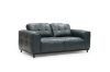 Picture of KALONA 3/2/1 Seater 100% Genuine Leather Sofa Range (Dark Blue) - 2 Seater