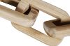 Picture of 655-016 Teak Wood Rectangular 5-Chain Decorative Sculpture (70x14cm)