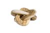 Picture of 655-020 Teak Wood  3 Chains Locked Decoration