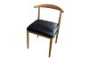 Picture of HORN Metal Frame Dining Chair with Black Cushion - 4 Chairs in 1 Carton