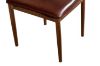 Picture of HORN Metal Frame Dining Chair with Brown Cushion - Each