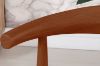 Picture of HORN Metal Frame Dining Chair with Brown Cushion - Each