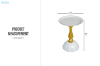 Picture of SIGMA Round Tray-Top Side Table