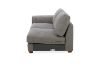 Picture of HEARTLAND Feather-Filled Fabric Sectional Sofa (Grey) - Water, Oil & Dust Resistant 
